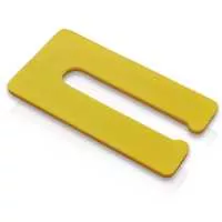 50 Stk. 2mm Trockenbau Abstandhalter Distanzstück Ausgleichsplättchen Unterleger…